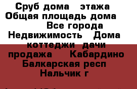 Сруб дома 2 этажа › Общая площадь дома ­ 200 - Все города Недвижимость » Дома, коттеджи, дачи продажа   . Кабардино-Балкарская респ.,Нальчик г.